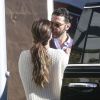 Exclusif - Eva Longoria et son mari Jose Baston sont allés prendre le petit déjeuner en amoureux à Beverly Hills, le 30 janvier 2017