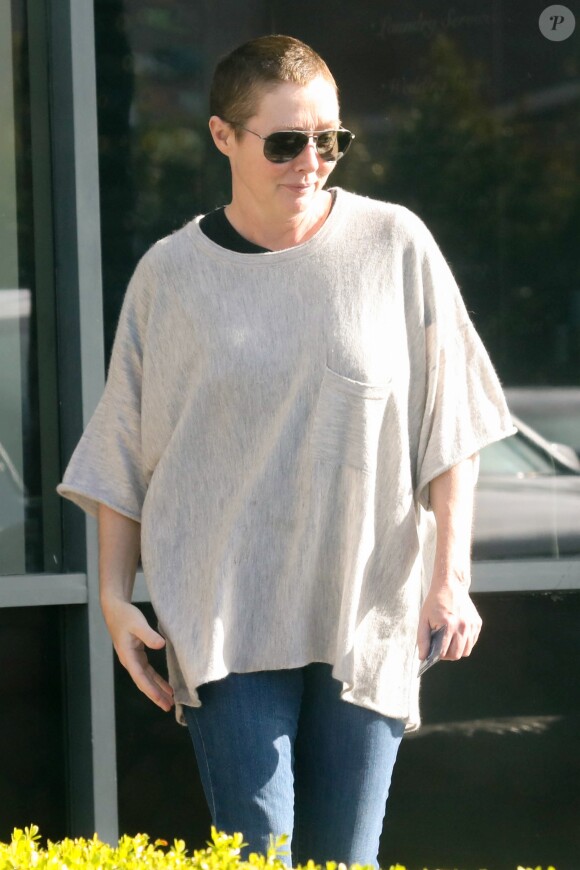 Shannen Doherty à Los Angeles, le 11 janvier 2017