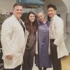 Shannen Doherty posent avec ses médecins alors qu'elle a fini les rayons, Instagram, le 6 janvier 2017