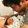 James Wolk a publié une photo de son fils Charlie sur sa page Instagram, le 1er février 2017