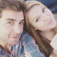 James Wolk et sa femme Elizabeth enceinte - Photo publiée sur Instagram en janvier 2017