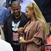 Beyoncé et son mari Jay Z pendant l'US Open 2016 au USTA Billie Jean King National Tennis Center à Flushing Meadow, New York City, New York, Etats-Unis, le 1er Septembre 2016.
