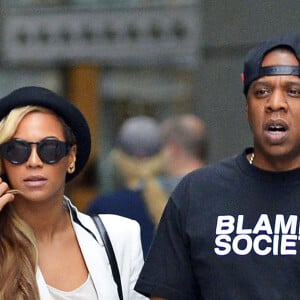 Beyonce et Jay-Z se rendent au cinema voir le film "Iron Man 3" a New York, le 2 juin 2013.