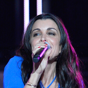 Le chanteuse Jenifer Bartoli - 30ème édition du Téléthon 2016 (AFMTéléthon) à l'hippodrome de Longchamp à Paris, France, le 3 décembre 2016.