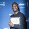 Omar Sy (nommé pour le César du Meilleur Acteur pour "Chocolat") - Déjeuner des nommés aux César 2017 au restaurant Fouquet's à Paris, le 4 février 2017. © Olivier Borde/Bestimage