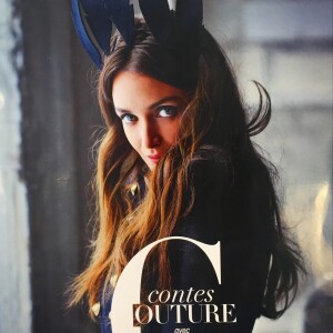 Charlotte Le Bon en couverture du "Madame Figaro" en kiosques le 10 février 2017