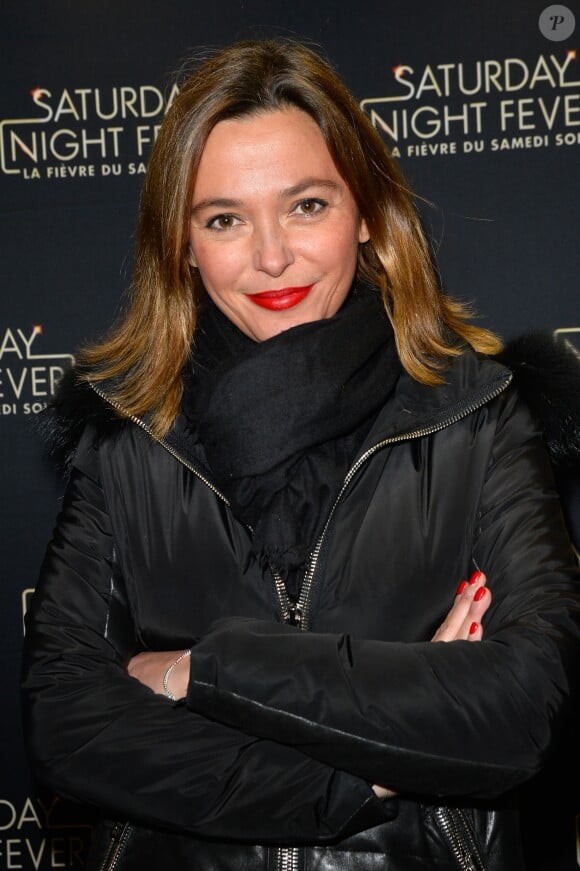 Exclusif - Sandrine Quétier - People à la générale de la comédie musicale "Saturday Night Fever" au Palais des Sports de Paris le 9 février 2017. © Coadic Guirec - Dominique Jacovides / Bestimage