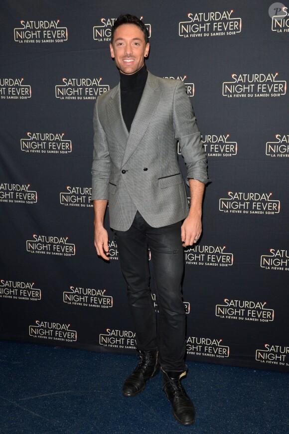 Exclusif - Maxime Dereymez - People à la générale de la comédie musicale "Saturday Night Fever" au Palais des Sports de Paris le 9 février 2017. © Coadic Guirec - Dominique Jacovides / Bestimage