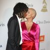 Wiz Khalifa et sa femme Amber Rose au gala Pre-Grammy à l'hôtel The Beverly Hilton à Beverly Hills, le 11 février 2017  Pre-Grammy Gala and Salute to Industry Icons, Cilve Davis Party held a The Beverly Hilton Hotel in Beverly Hills, California on 2/11/1711/02/2017 - Los Angeles
