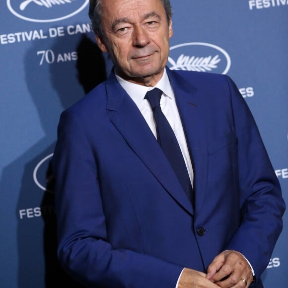 Michel Denisot - Soirée à l'occasion des 70 ans du tout premier festival de Cannes à l'école des Beaux Arts à Paris, le 20 Septembre 2016. © Dominique Jacovides/Bestimage