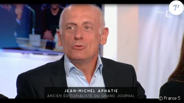 Jean-Michel Aphatie - &quot;C à vous&quot;, lundi 13 février 2017, France 5