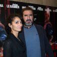 Eric Cantona et Rachida Brakni - Avant-première du film "les mouvements du bassin" au mk2 quai de Seine à Paris le 25 septembre 2012.
