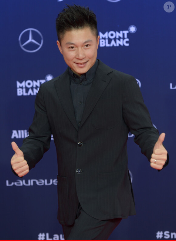 Li Xiaopeng lors de la soirée des Laureus World Sport Awards 2017 à Monaco le 14 février 2017. © Michael Alesi/Bestimage