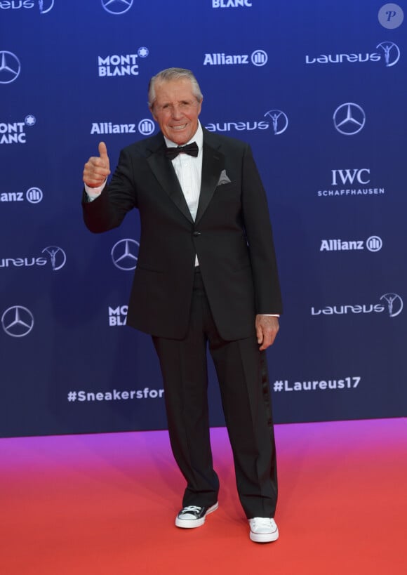 Gary Player lors de la soirée des Laureus World Sport Awards 2017 à Monaco le 14 février 2017. © Michael Alesi/Bestimage