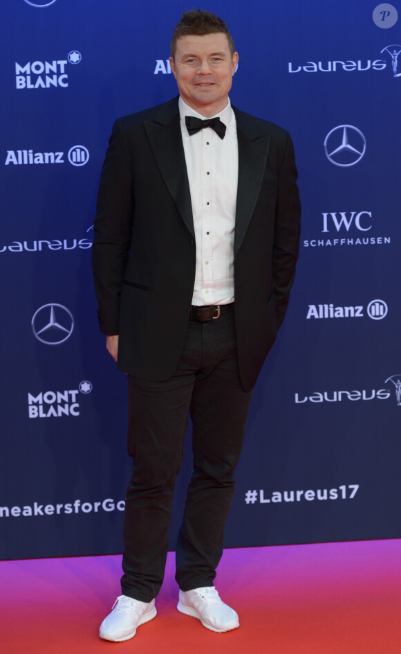 Brian O'Driscoll lors de la soirée des Laureus World Sport Awards 2017 à Monaco le 14 février 2017. © Michael Alesi/Bestimage
