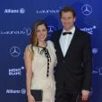 Jens Lehmann et sa femme Conny lors de la soirée des Laureus World Sport Awards 2017 à Monaco le 14 février 2017. © Michael Alesi/Bestimage