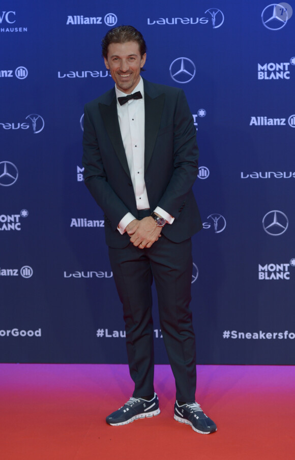 Fabian Cancellara lors de la soirée des Laureus World Sport Awards 2017 à Monaco le 14 février 2017. © Michael Alesi/Bestimage