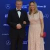 Sergueï Bubka et sa femme Lilia lors de la soirée des Laureus World Sport Awards 2017 à Monaco le 14 février 2017. © Michael Alesi/Bestimage