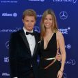 Nico Rosberg et sa femme Vivian lors de la soirée des Laureus World Sport Awards 2017 à Monaco le 14 février 2017. © Michael Alesi/Bestimage