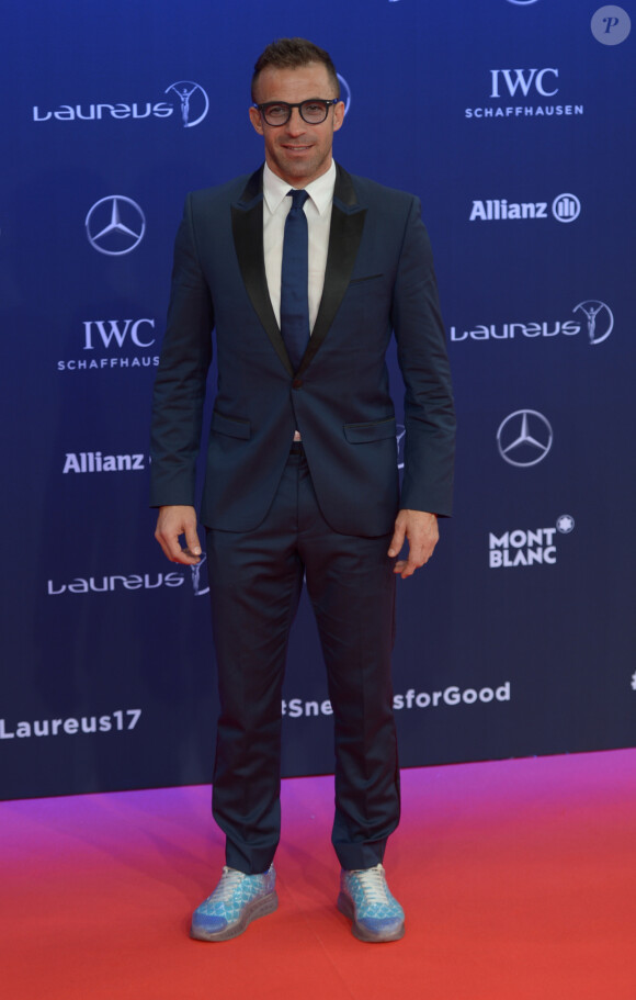 Alessandro Del Piero lors de la soirée des Laureus World Sport Awards 2017 à Monaco le 14 février 2017. © Michael Alesi/Bestimage