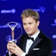 Nico Rosberg (révélation de l'année) - Soirée des Laureus World Sport Awards 2017 à Monaco le 14 février 2017.  Laureus 2017 World Sports Awards red carpet in Monaco on february 14, 2017.14/02/2017 - Monte Carlo