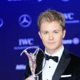 Nico Rosberg (révélation de l'année) - Soirée des Laureus World Sport Awards 2017 à Monaco le 14 février 2017.  Laureus 2017 World Sports Awards red carpet in Monaco on february 14, 2017.14/02/2017 - Monte Carlo