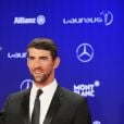 Michael Phelps - Soirée des Laureus World Sport Awards 2017 à Monaco le 14 février 2017.  Laureus 2017 World Sports Awards red carpet in Monaco on february 14, 2017.14/02/2017 - Monte Carlo
