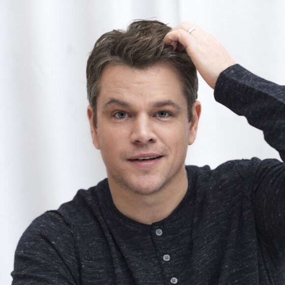 Matt Damon lors d'une conférence de presse pour ''La Grande Muraille'' (The Great Wall) à Los Angeles, le 9 février 2017.09/02/2017 - Los Angeles