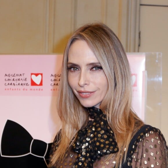 Tonya Kinzinger (habillée en Denis Durand Couture) - Gala du Coeur donné au profit de l'association Mécénat Chirurgie Cardiaque, avec un récital du pianiste Miroslav Kultyshev à la Salle Gaveau à Paris le 30 janvier 2017. © Philippe Doignon/Bestimage