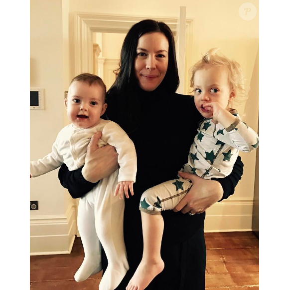 Liv Tyler et ses enfants Sailor et Lula - Photo publiée sur Instagram le 18 février 2017