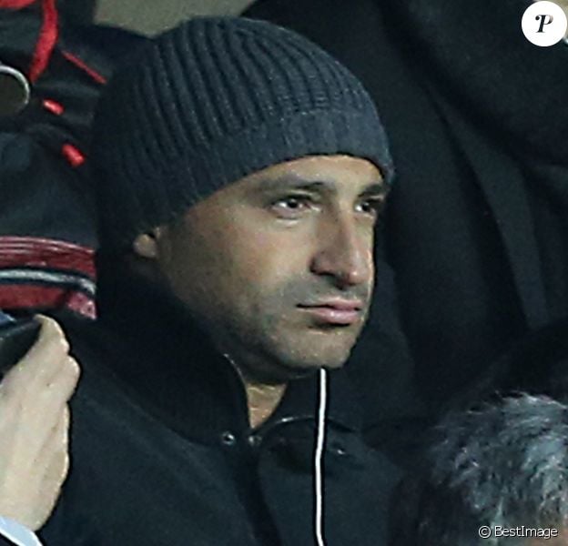 Thomas Fabius - Personnalites lors du match de football PSG (Paris Saint-Germain) - Nice au Parc des Princes, a Paris le 9 Novembre 2013.