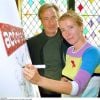 Emma Thompson et Alan Rickman à Londres le 29 mai 2001.