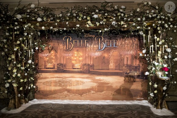 Illustration lors du photocall de La Belle et la Bête à l'hôtel Le Meurice à Paris le 20 février 2017. © Olivier Borde / Bestimage