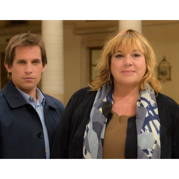 Michèle Bernier dans la série "La stagiaire" diffusée sur France 3, et largement leader des audiences du 21 février 2017.