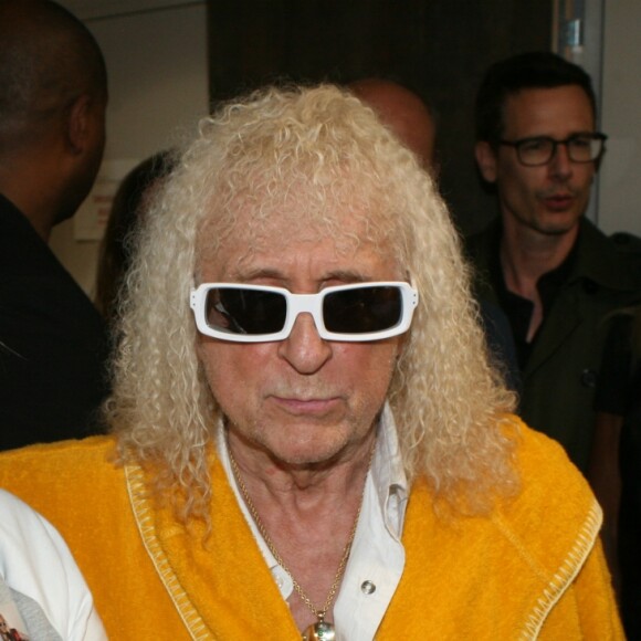 Semi-exclusif - Michèle Bernier, Michel Polnareff - Jour 4 - People en backstage du concert de Michel Polnareff à l'AccorHotels Arena de Paris le 11 mai 2016.
