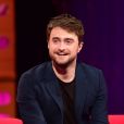 Daniel Radcliffe lors du tournage du Graham Norton Show aux The London Studios, le 15 février 2017.