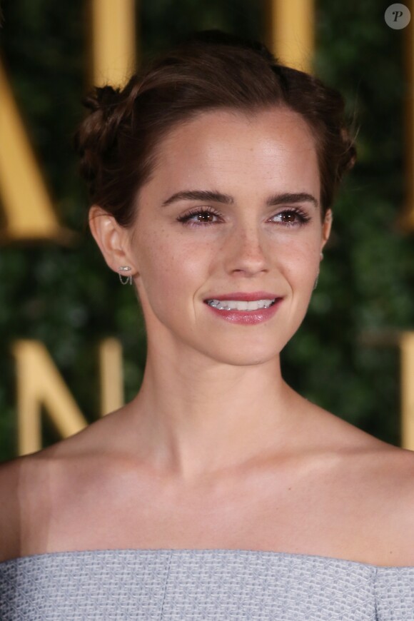 Emma Watson - Avant-première de La Belle et la Bête à Londres le 23 février 2017