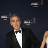George Clooney et sa femme Amal Alamuddin-Clooney (enceinte) arrivant à la 42e cérémonie des César à la Salle Pleyel à Paris le 24 février 2017. © Olivier Borde / Dominique Jacovides / Bestimage