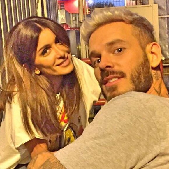 Jenifer pose avec son ami et coache de "The Voice" et "The Voice Kids" M. Pokora. Photo publiée sur sa page Instagram.