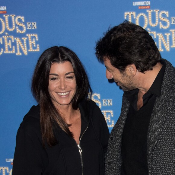 Jenifer Bartoli et Patrick Bruel - Avant-première du film "Tous en scène" au Grand Rex à Paris. Le 14 janvier 2017 © Cyril Moreau / Bestimage