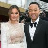 John Legend et sa femme Chrissy Teigen - Les célébrités arrivent à la 89ème cérémonie des Oscars au théâtre Dolby, le 26 février 2017.
