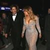 Exclusif - Mariah Carey et son compagnon Bryan Tanaka quittent la soirée du 40ème anniversaire de Floyd Mayweather à Los Angeles le 25 février 2017. © CPA/Bestimage