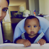 Kim Kardashian et son fils Saint (14 mois) sur de nouveaux clichés publiés le 27 février 2017 sur Instagram