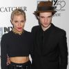 Sienna Miller et son fiancé Tom Sturridge - Première du film "Foxcatcher" lors du 52ème festival du film de New York, le 10 octobre 2014.