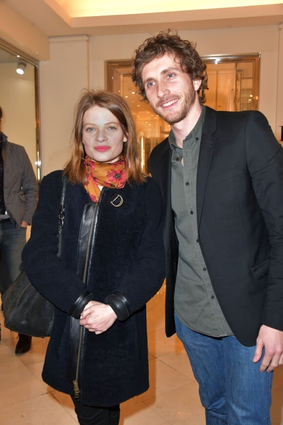 Mélanie Thierry et Baptiste Lecaplain - Soirée “Entendu au Bon Marché par Loïc Prigent” au Bon Marché à Paris le 28 février 2017. © Giancarlo Gorassini/Bestimage