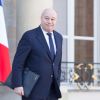 Jean-Michel Baylet - Sortie du conseil des ministres du mercredi 15 février au palais de l'Elysée à Paris.