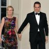 Hunter Biden et Kathleen Biden dinent à la Maison Blanche lors d'une réception pour David Cameron le 14 mars 2012