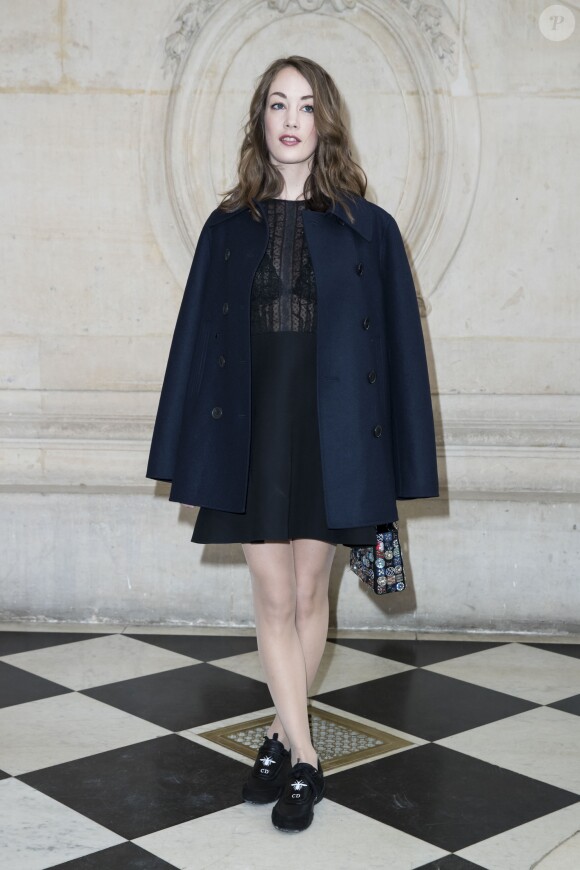 Juliette Besson - Défilé de mode "Christian Dior", collection prêt-à-porter Automne-Hiver 2017-2018. Paris, le 3 Mars 2017. © Olivier Borde/Bestimage