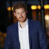 Le prince Harry a rencontré le personnel des services ambulanciers londoniens (London Ambulance Service) de Waterloo Road le 2 février 2017, au lendemain d'un dîner romantique avec sa compagne Meghan Markle au SoHo House.