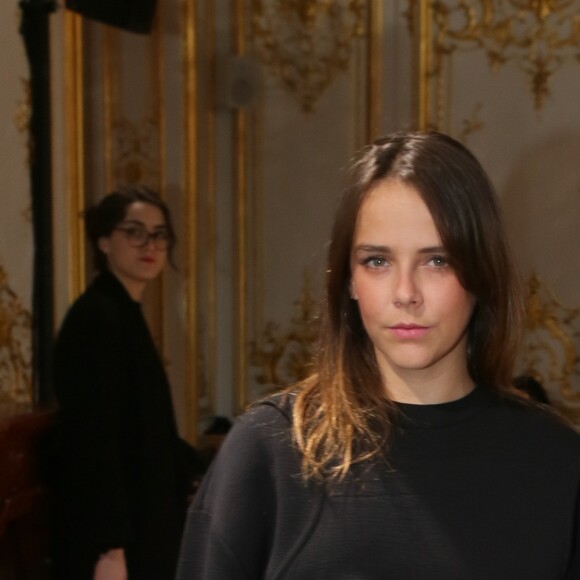 Pauline Ducruet au défilé de mode "John Galliano", collection prêt-à-porter Automne-Hiver 2017-2018 à Paris, le 5 Mars 2017.© CVS/Veeren/Bestimage